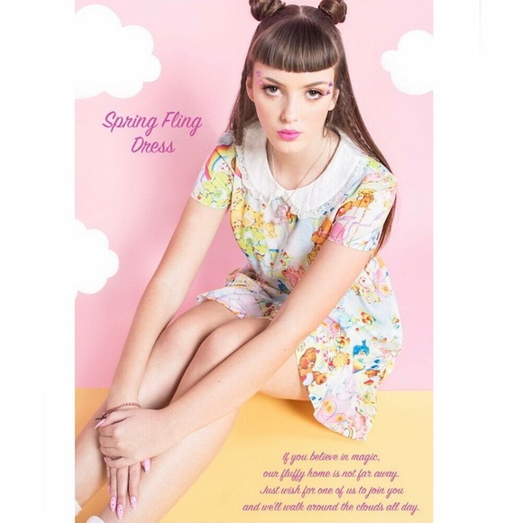 IRON FIST + CARE BEARS | NWT Spring Fling Dress - Picture 8 of 15